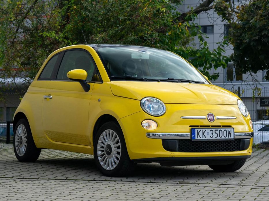 Fiat 500 Fiat 500 Lounge 1.2 • do negocjacji • Klima • Szyberdach • Zadbany