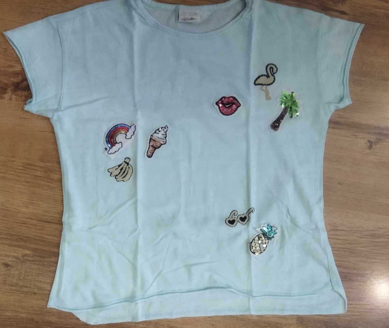 3 szt. podkoszulek t-shirt rozm. 8 lat