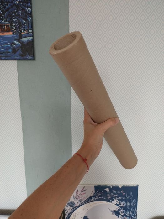 Tuba tekturowa, słupek tuleja kartonowa, filar, drapak 7x53