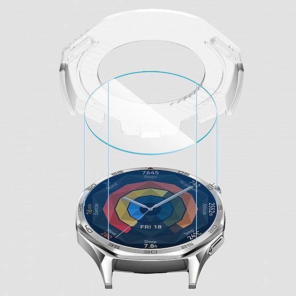 Szkło Hartowane Tech-Protect Easy Set+ 2-Pack Huawei Watch Gt 5 (46 Mm