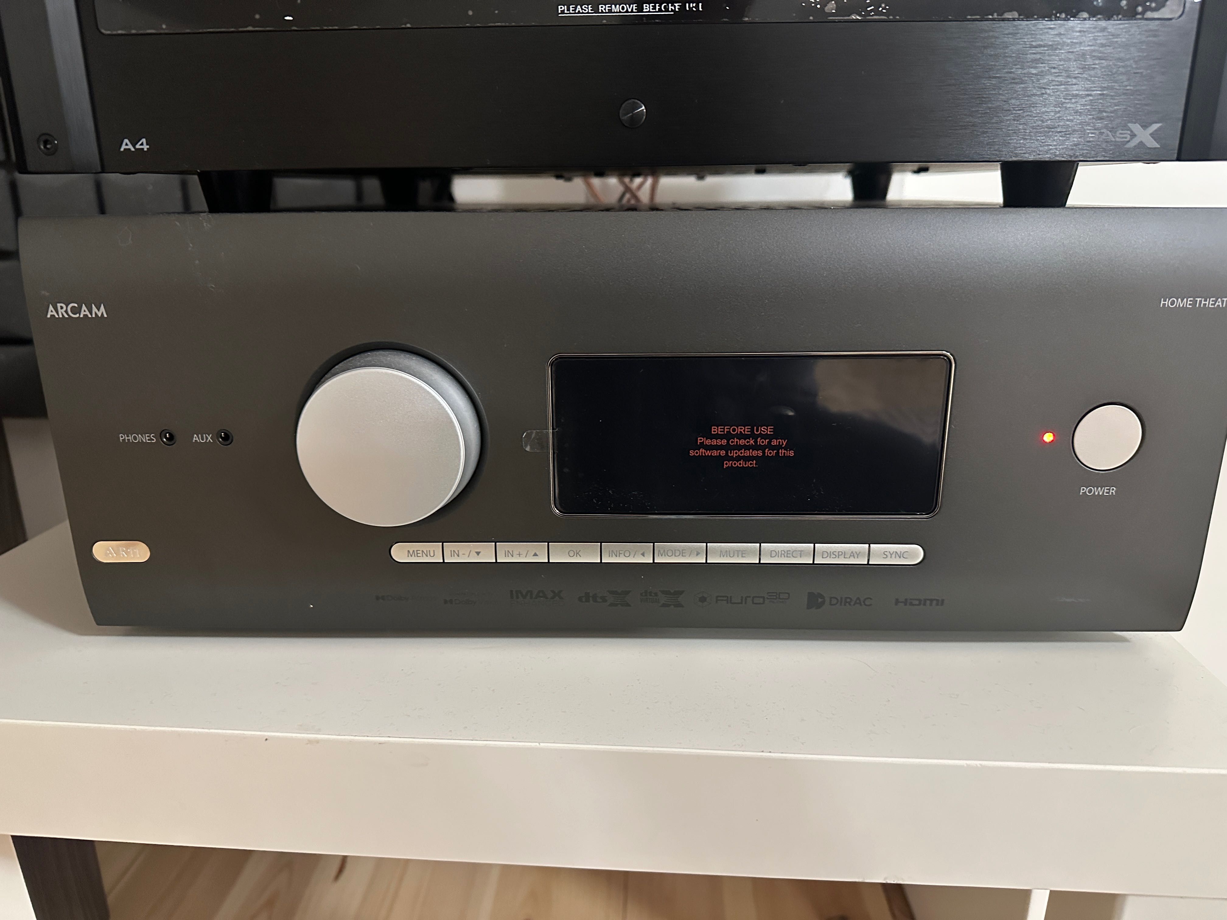 Arcam avr11 jak nowy, Gwarancja