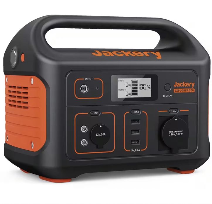 Jackery Explorer 500 портативна зарядна станція (518 Вт·год)
