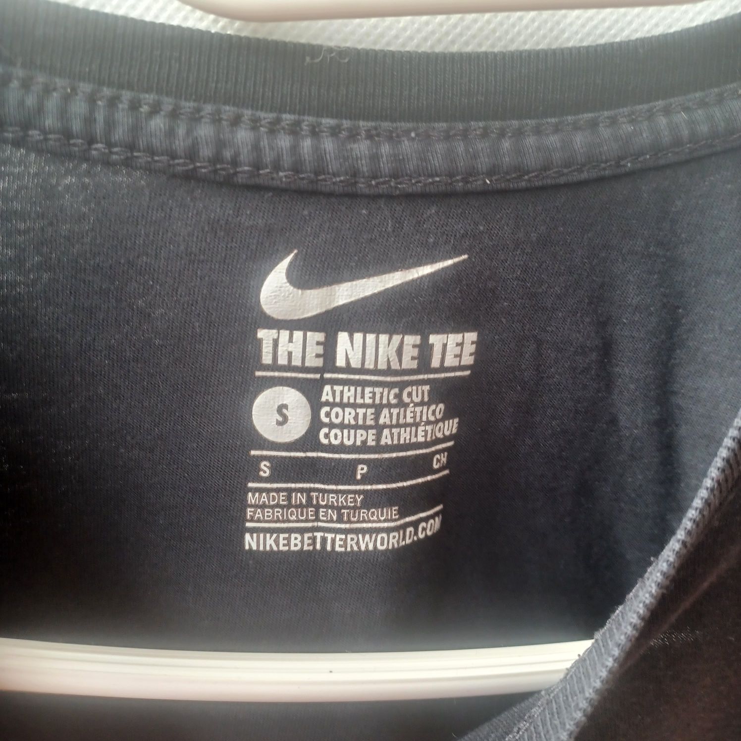 The Nike Tee Just Do It koszulka podkoszulek bluzka T-shirt czarna S