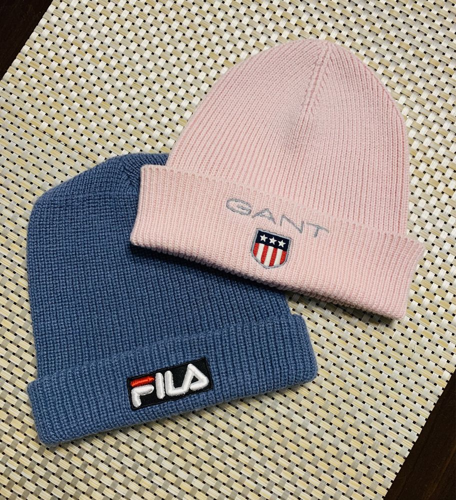 Gant и Fila оригинальная шапка