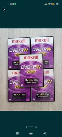 Płyta DVD+RW Video 5 szt. USA