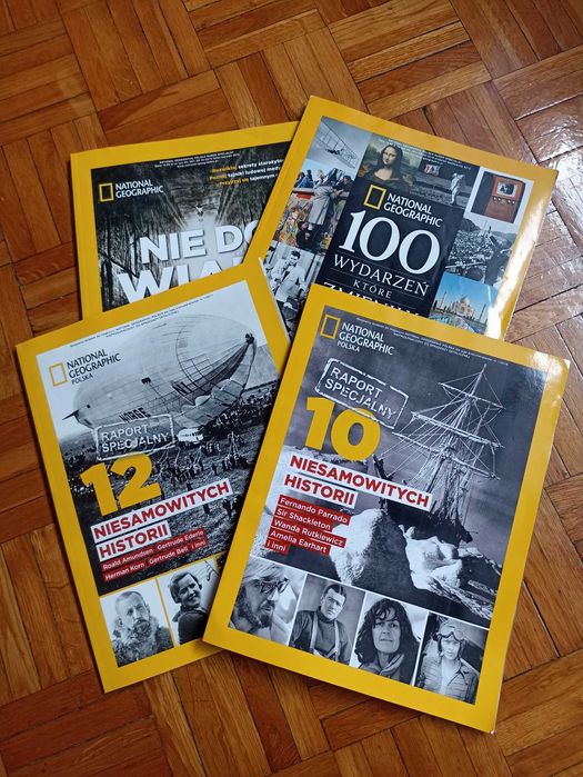 Zestaw 4 wydań specjalnych National Geographic