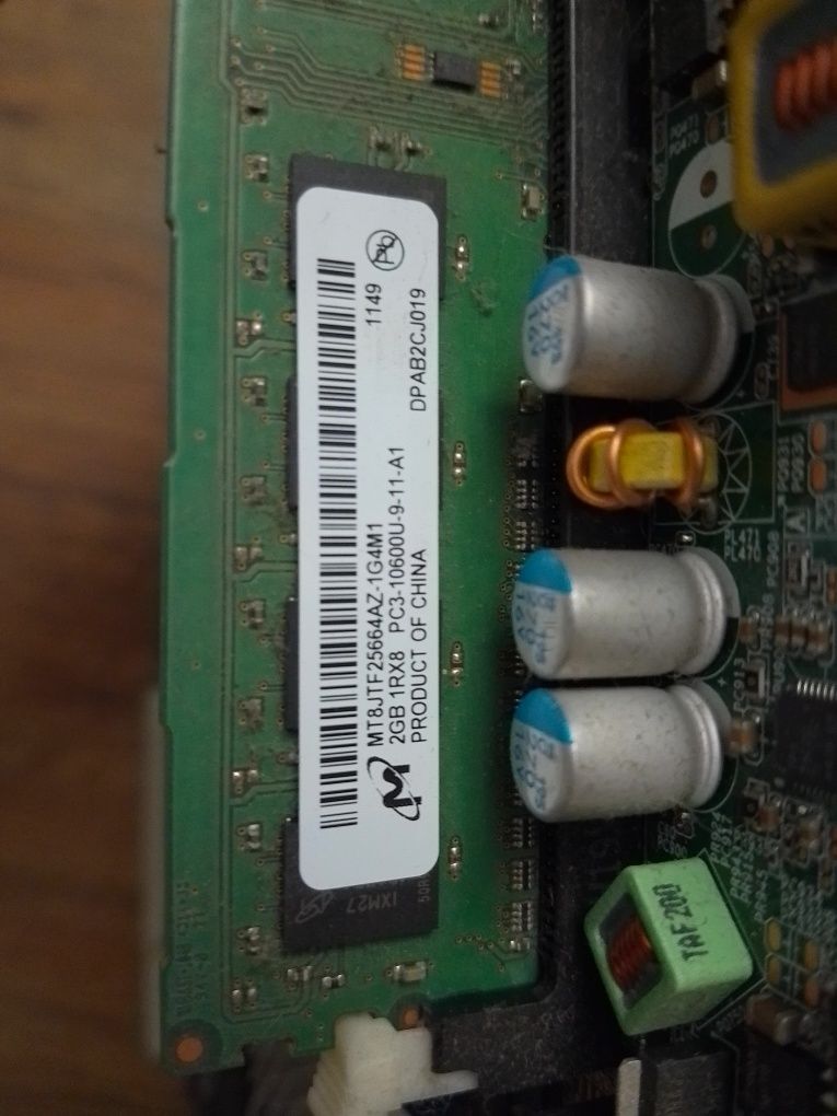 Procesor Intel i3-2120, płyta główna, DDR3 4GB, Zestaw