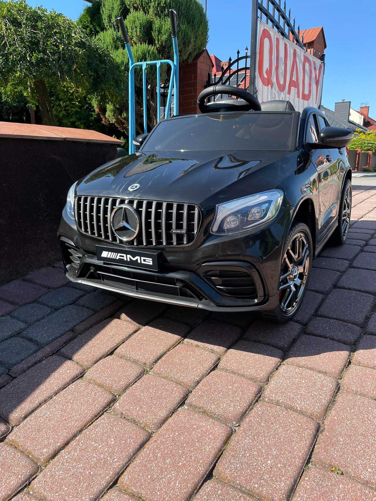 Auto na Akumulator Mercedes GLC 63S Koła EVA USB Samochód 4×4 elektryk