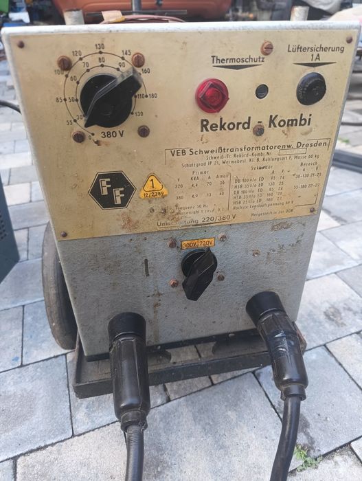 Spawarka rekord kombi 220/380