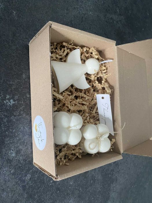 box z świeczek sojowych na różne okazje