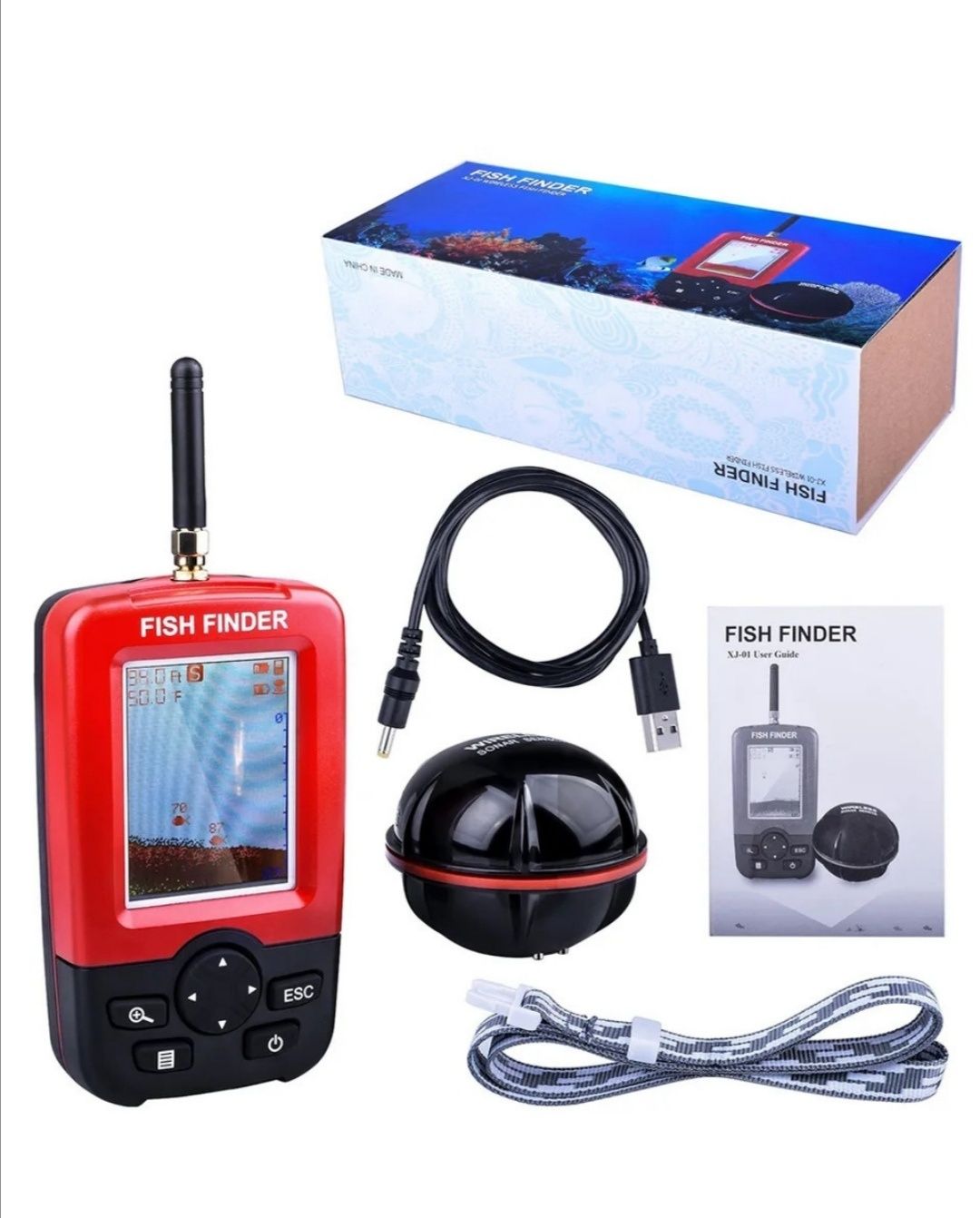 Бездротовий ехолот Fish Finder Xj-01