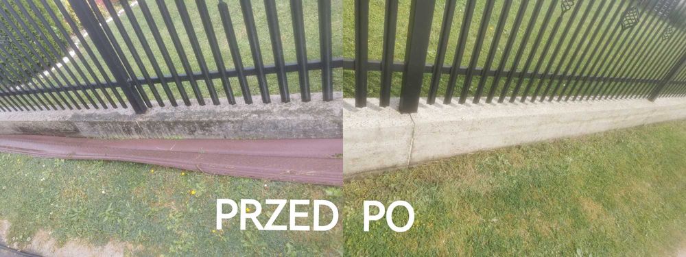 Usługi mycie ciśnieniowe kostki brukowej, elewacji, dachów