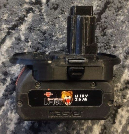 Adapter DeWalt stary Ni-Cd na baterie Bosch Pro, Wurth Master Li-Cv
