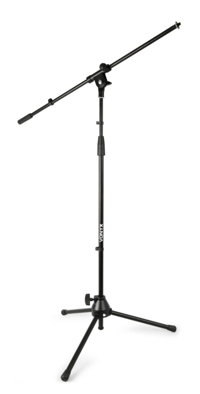 Tripé de Microfone Preto (MS10) - VONYX
