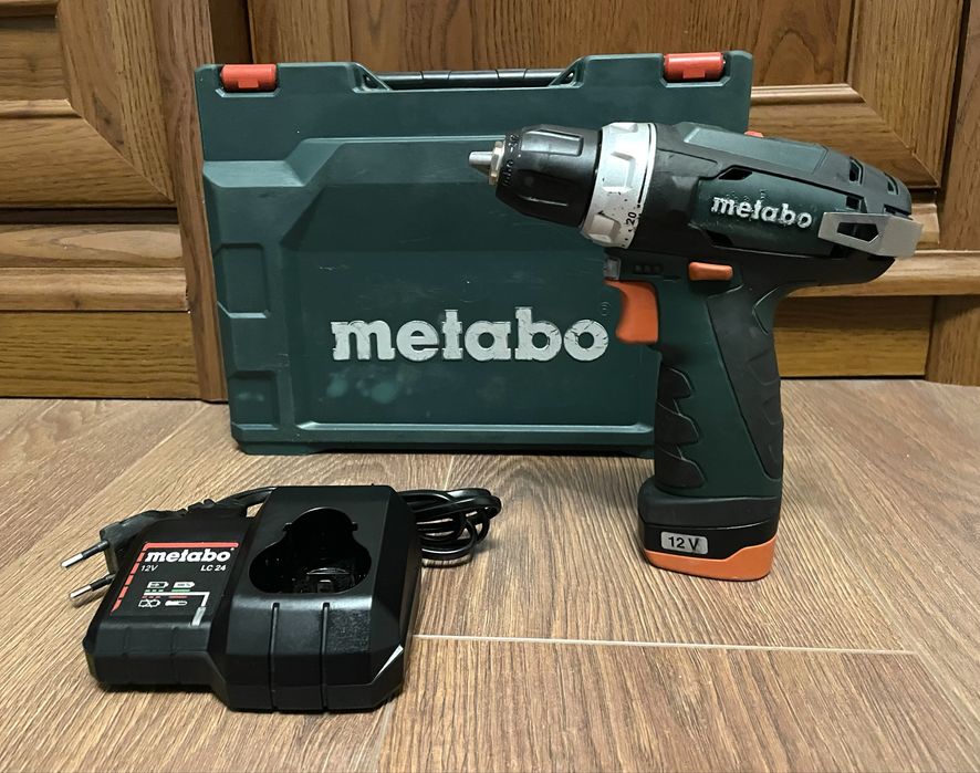 Аккумуляторный шуруповерт Metabo PowerMaxx BS (06.2024 год, 34 Нм)
