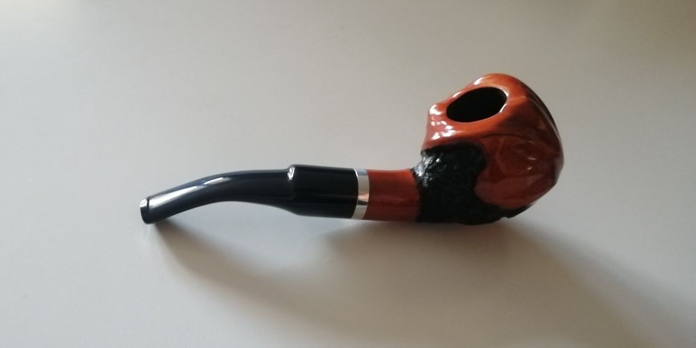 Fajka HANDMADE drewniana