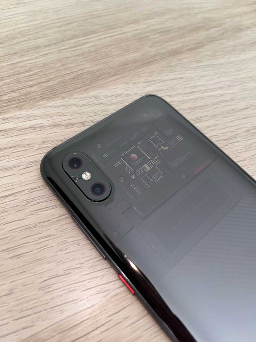 Telemóvel Smartphone Xiaomi Mi 8 Pro Black Transparent