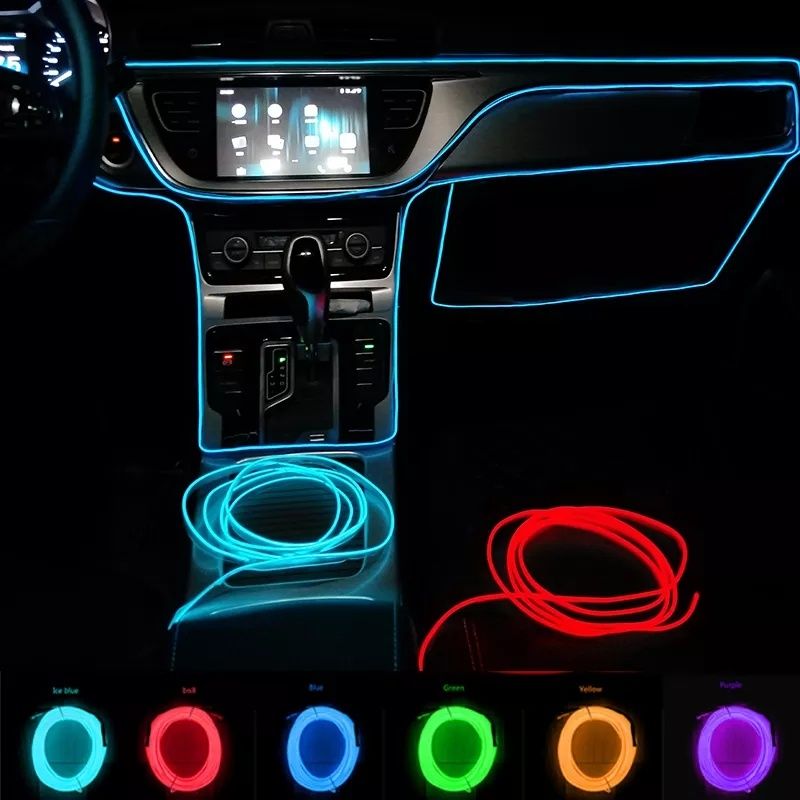 Подсветка неоновая лента для автомобиля