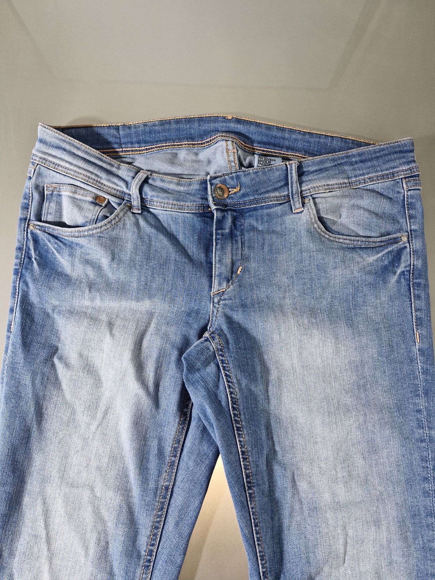 Jeansy Damskie H&M Super Skinny Super Low Rozmiar 32/32