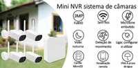 Kit NVR * Câmara CCTV * 5 MP * Sem fios * WiFi * Visão noturna