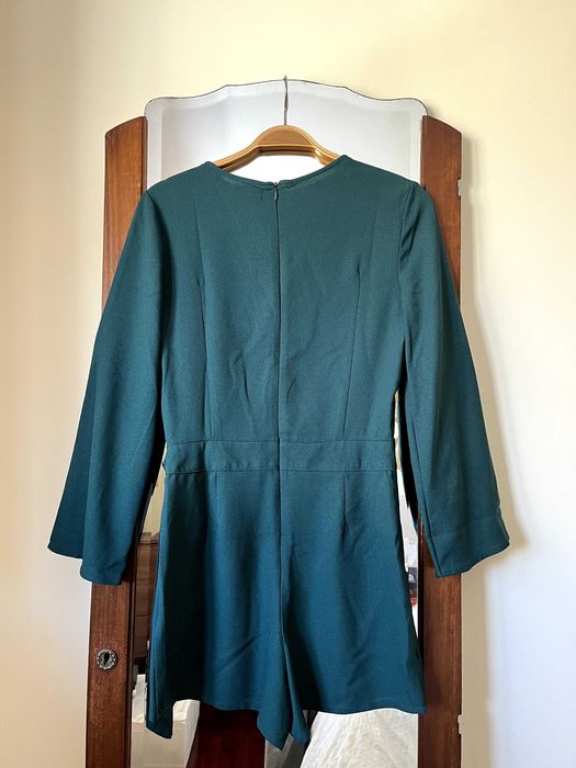 Macacão / Jumpsuit verde garrafa