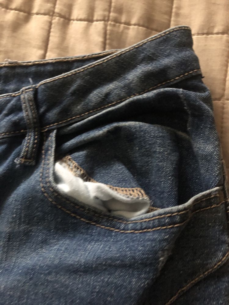 Jeansy xl/xxl 42/44 przetarcia  boyfriend