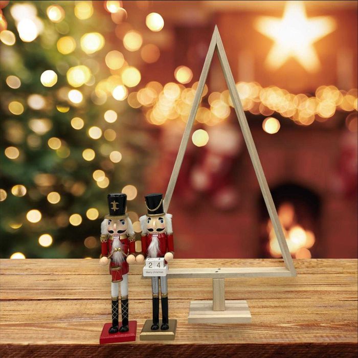 CHOINKA DREWNIANA 60 cm stelaż z drewna ŚWIĘTA stroik baza kompozycji