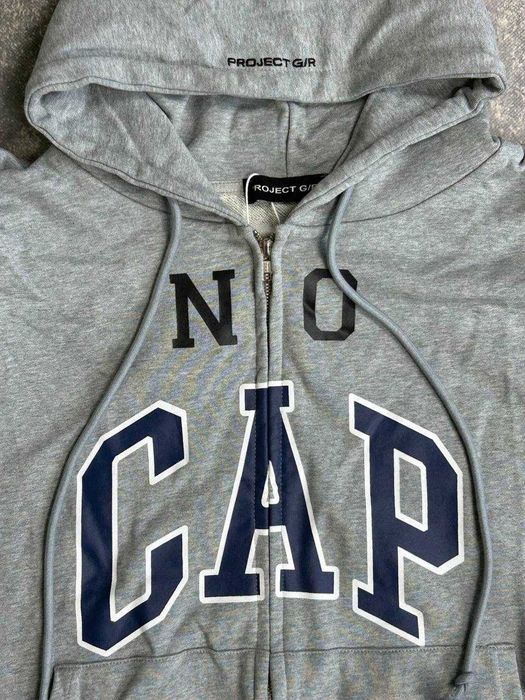 Project GRAILZ G/R zip hoodie худи зипка сіра archive серая худі
