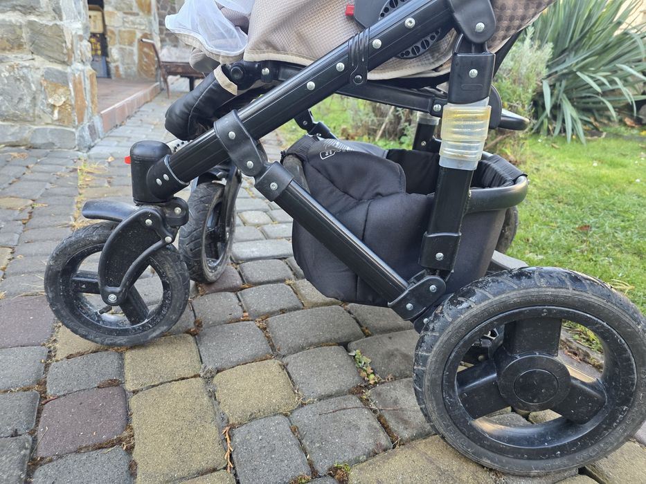 Коляска 3в1 люлька дуже м'яка дитяча для немовлят , візок ,  возик