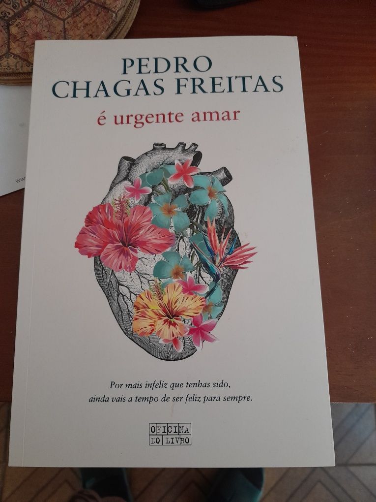 Livro Pedro  Chagas  é urgente  Amar