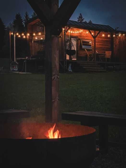 domek w górach SAUNA BALIA JACUZZI tiny house spa dla 2 osób z psem
