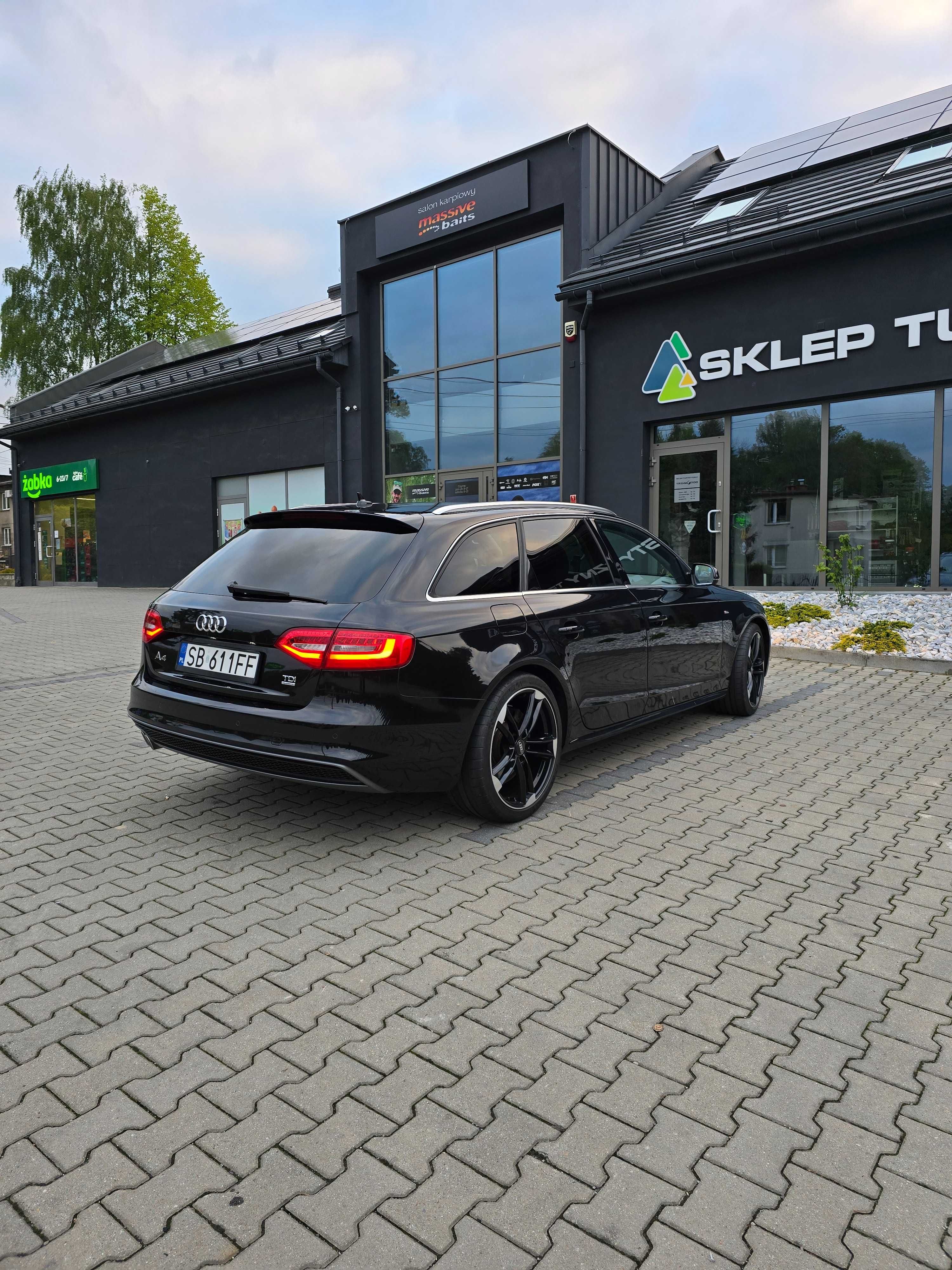 Audi A4 B8 2014r 2.0TDI 190km quattro Stronic Sline - doinwestowane!