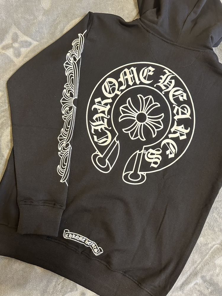 Зіп худі Chrome hearts, худі на блискавці