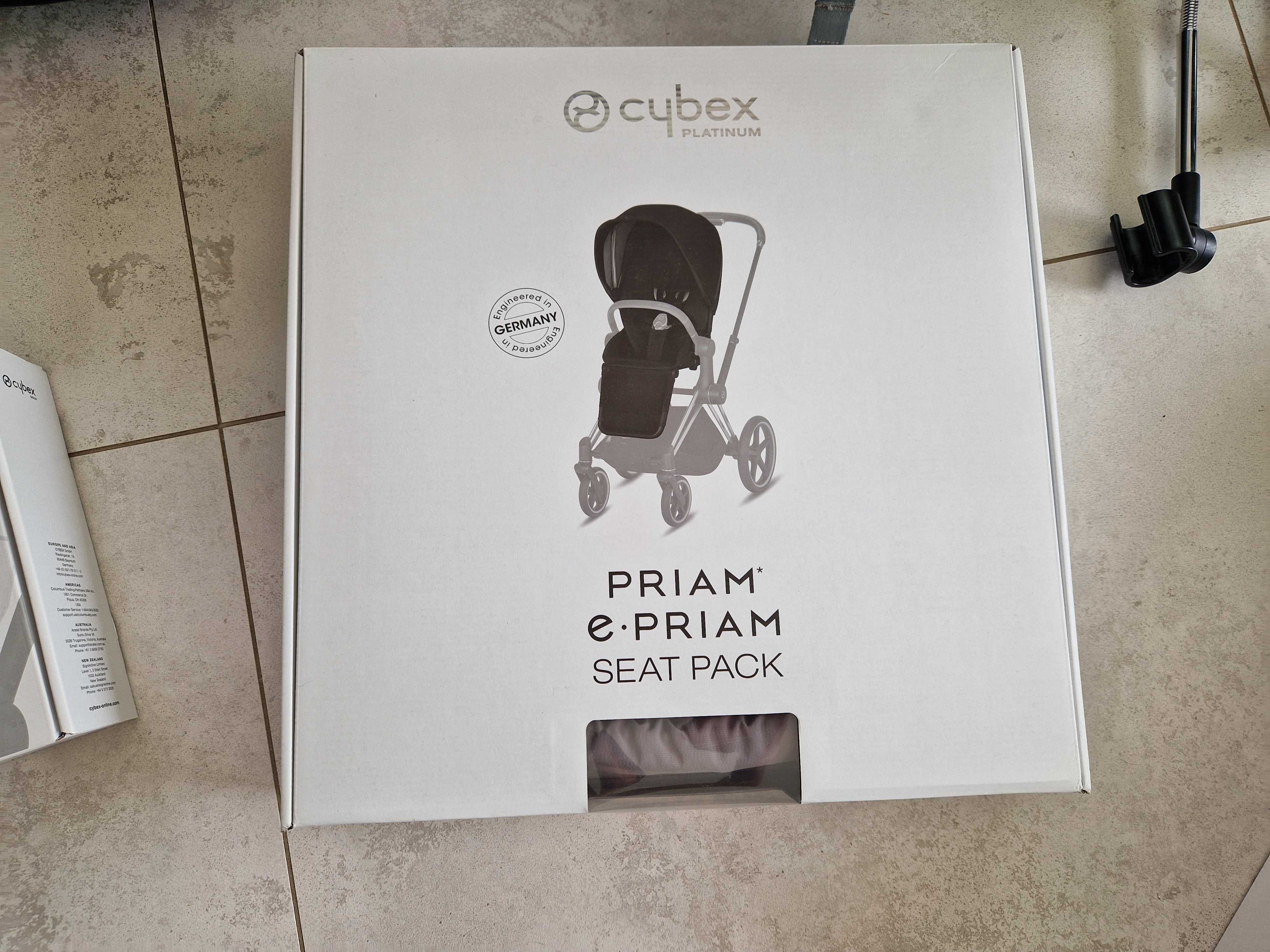CYBEX PRIAM 2.0 + CLOUD Z i-Size + dodatkowy Seat Pack