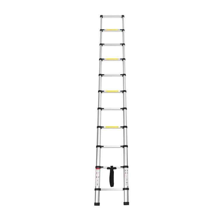 Drabina teleskopowa składana 10 stopni aluminiowa 3,2m 150kg MAX