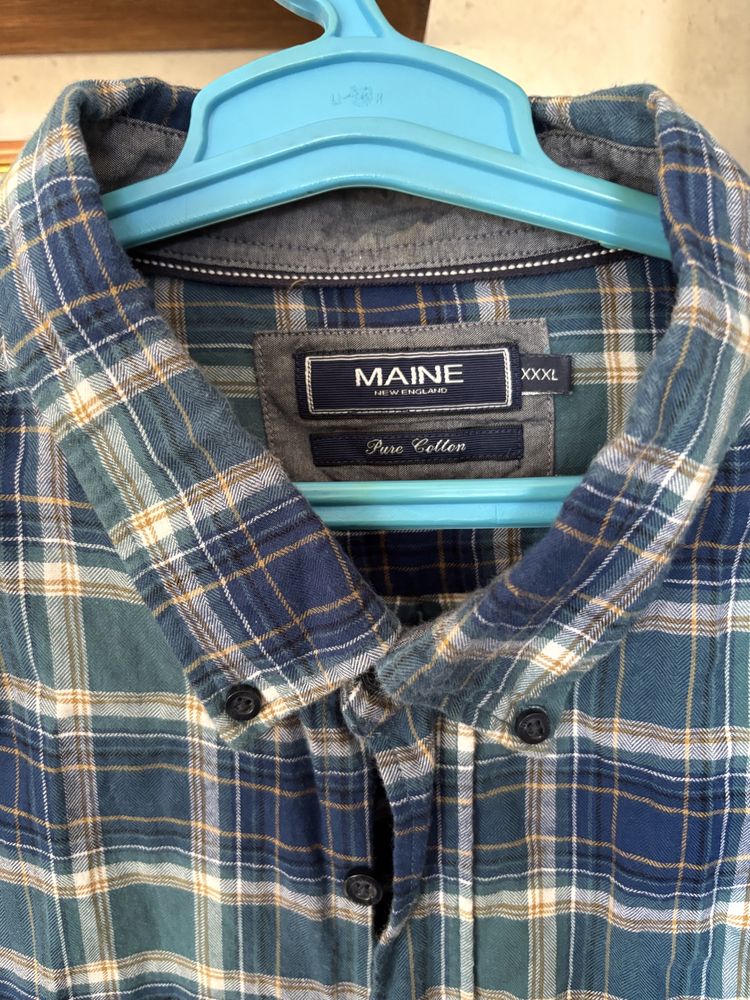 Великий розмір чоловіча сорочка MAINE рубашка XXXL