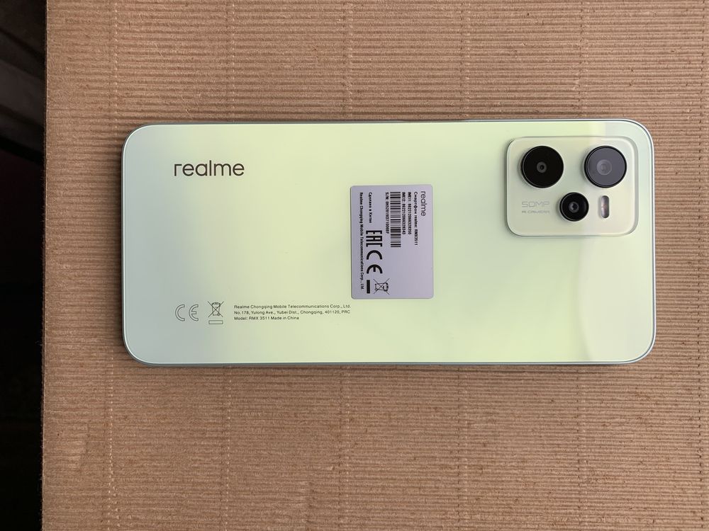 Телефон Realme C35 NFC 4/128 5000mAh (2022)