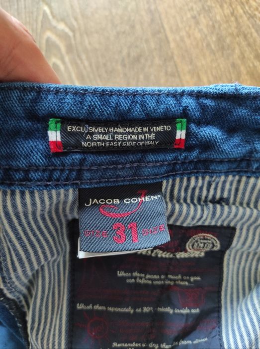 W31 Jacob Cohen style 613 оригінальні чоловічі джинси,