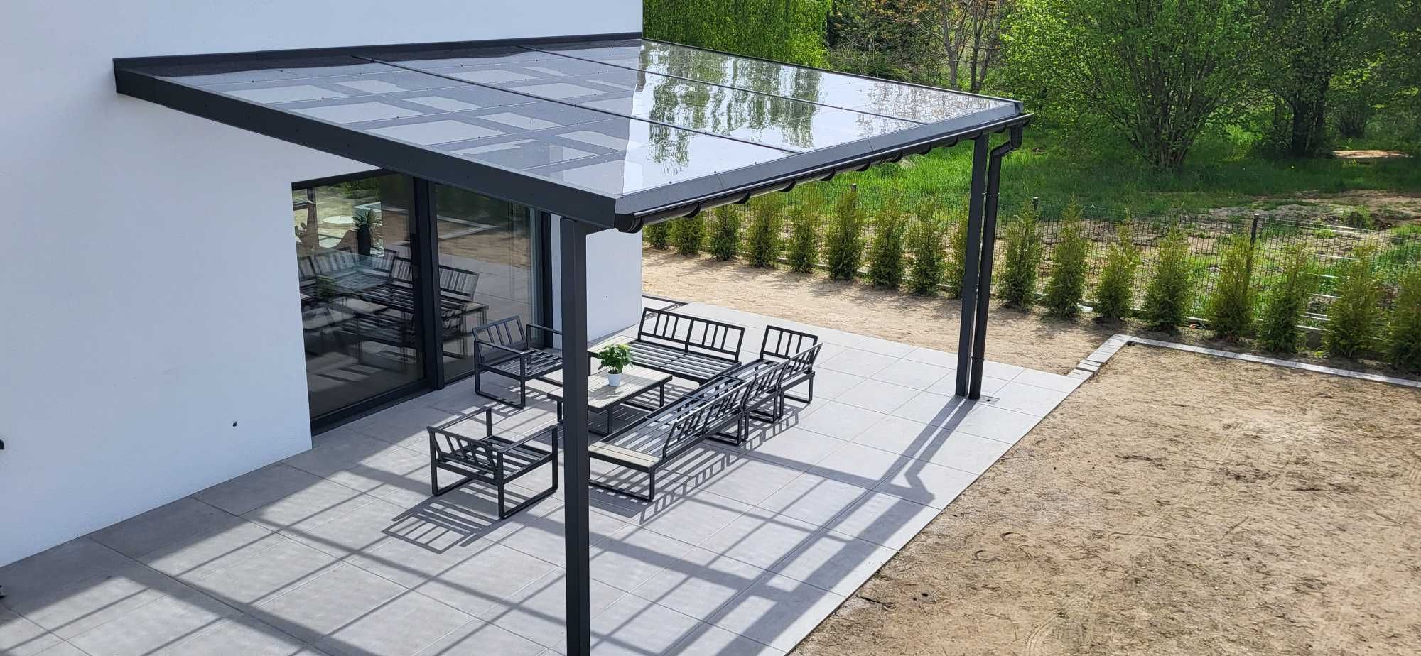 Zadaszenie tarasu Pergola z montażem Dowolny wymiar, szybko i solidnie