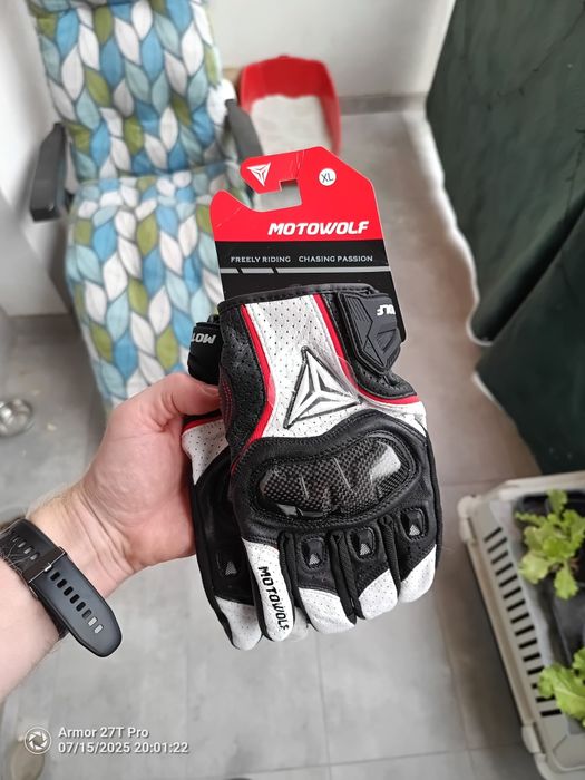 Rękawiczki porządne motocyklowe XL