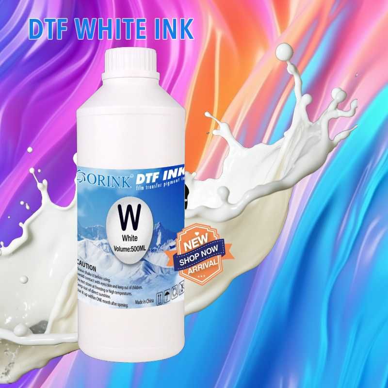 Pigment biały DTF  wysokiej jakości 1L Tusz pigmentowy