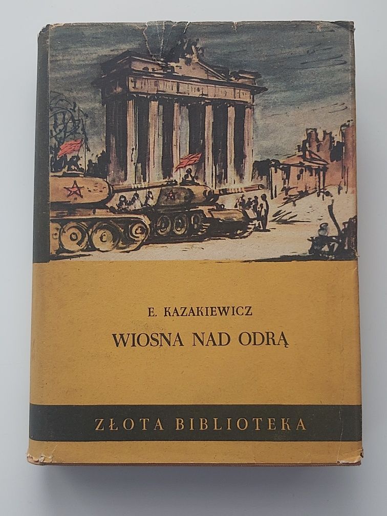 Książka "Wiosna nad Odrą" E. Kazakiewicz