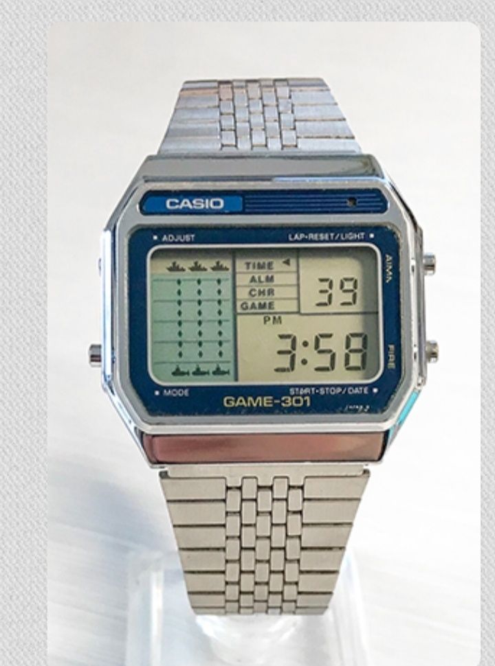 Часы Casio GM-301, винтажные.