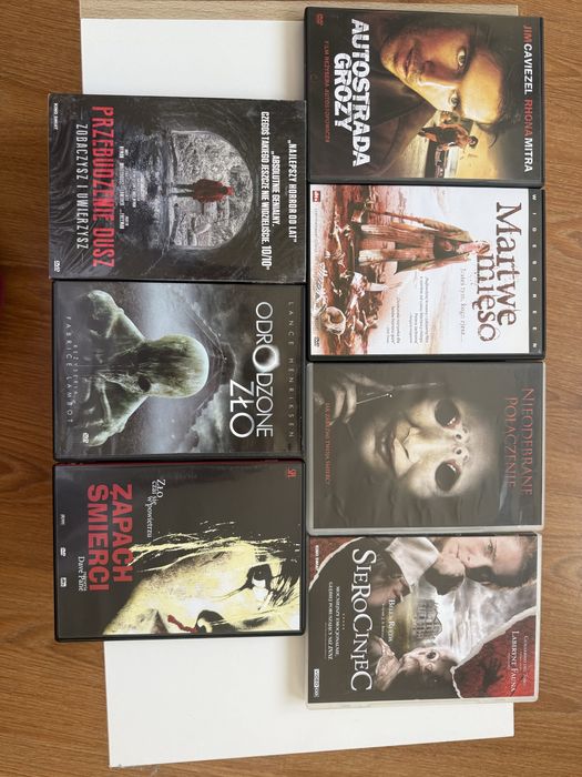 Pakiet filmów DVD w IDEALNYM STANIE, JAK NOWE, Zero śladów użytkowania