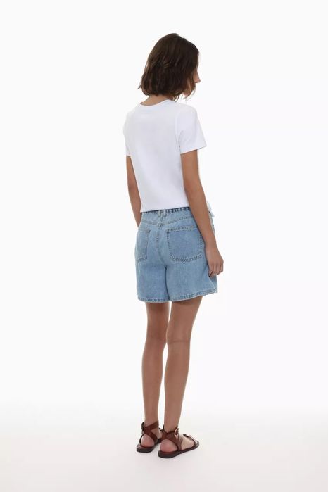 Джинсові шорти бермуди