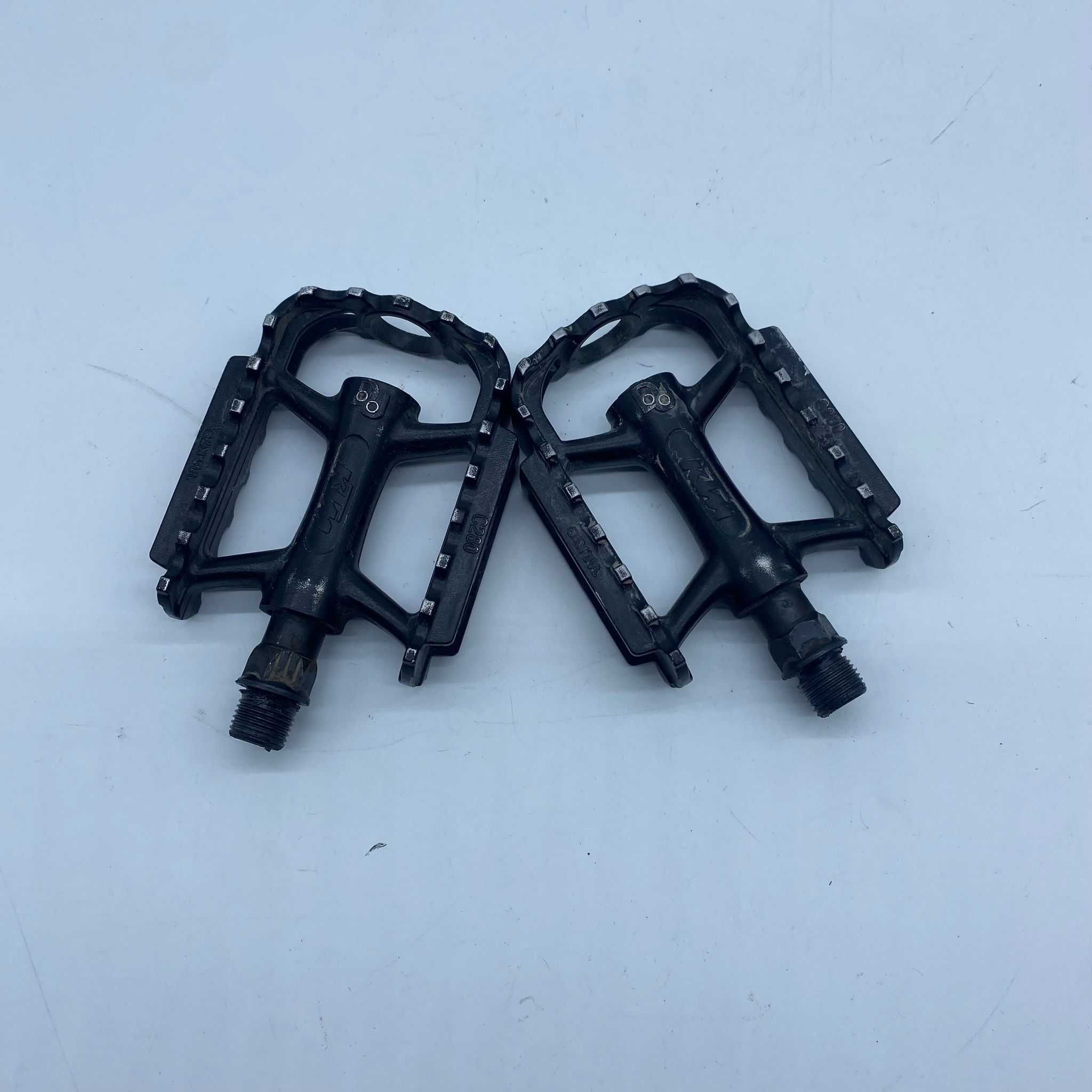 Pedały rowerowe KTM aluminiowe czarne