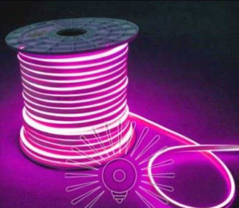 Рожева неонова підсвітка 100м