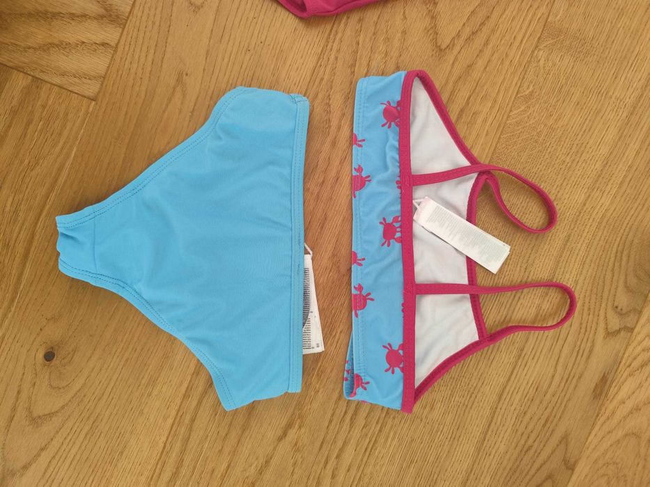 Zestaw 2szt- nowy strój kąpielowy 98/104 stroje  jednoczęściowy dwu