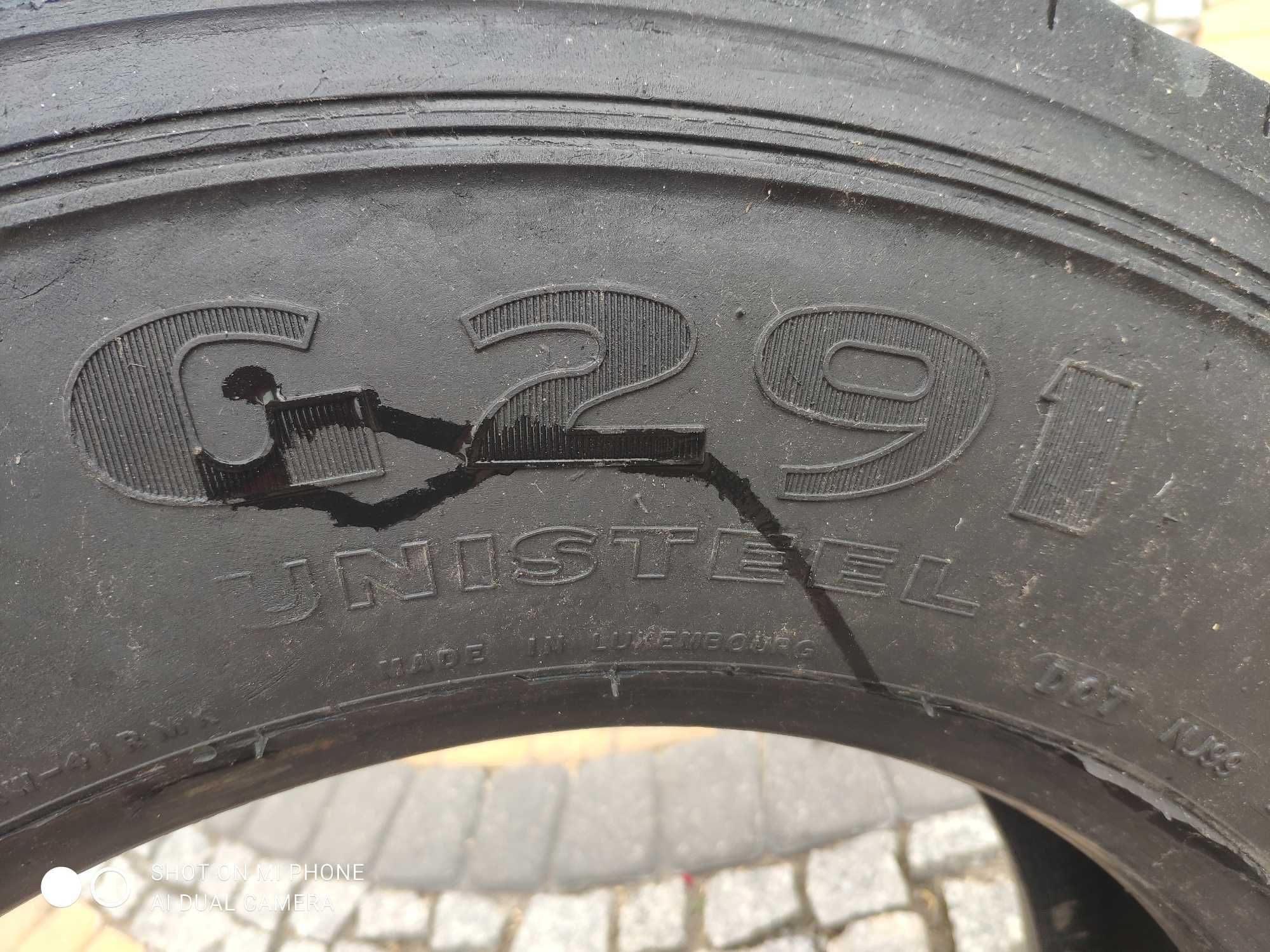 Opona Opony 235/75R17,5 " GOODYEAR G291 UniSteel przód naczepa przycze
