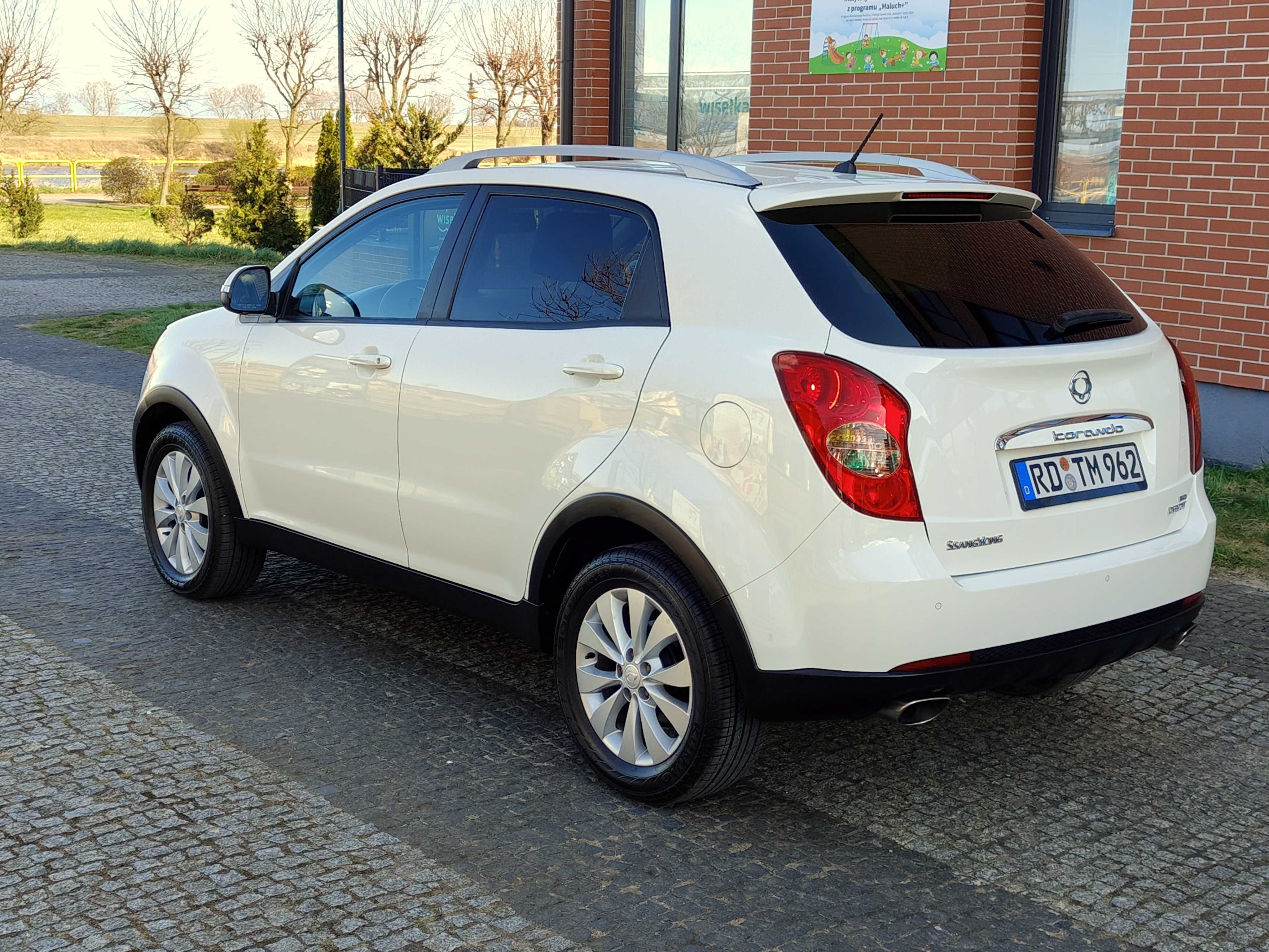Ssangyong Korando * 2.0 D * Skóry * Automat * Serwis * Tempomat * 4x4